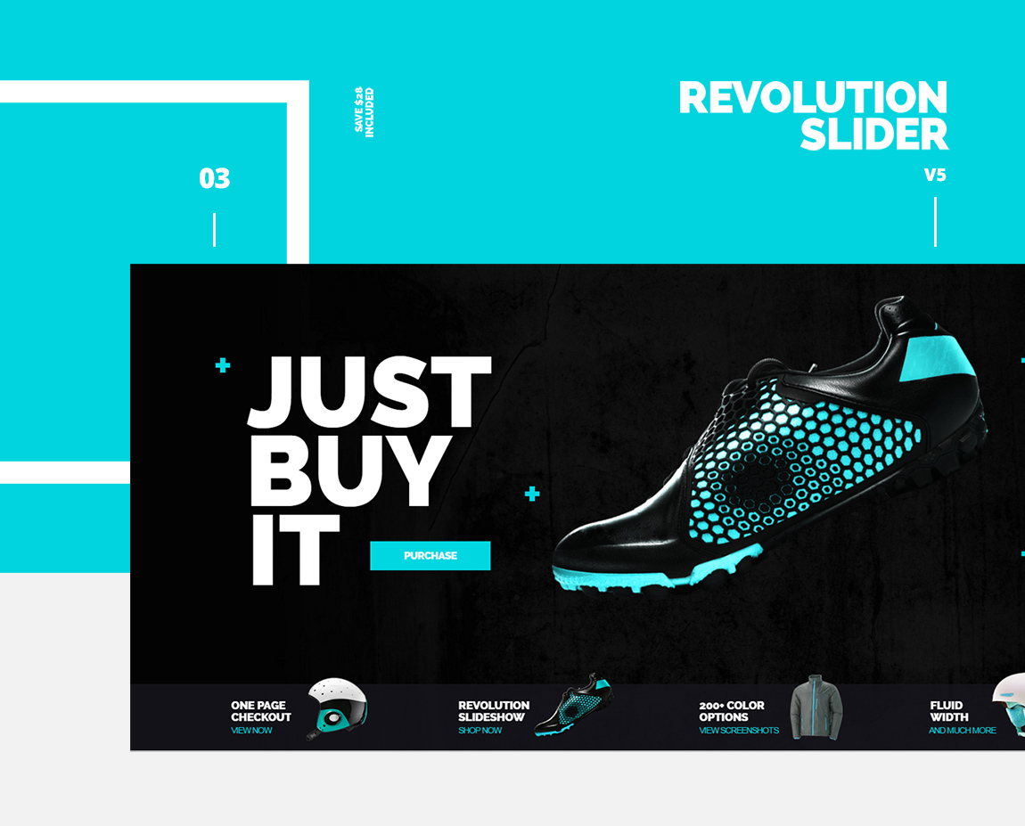 athlete magento theme revolution slider