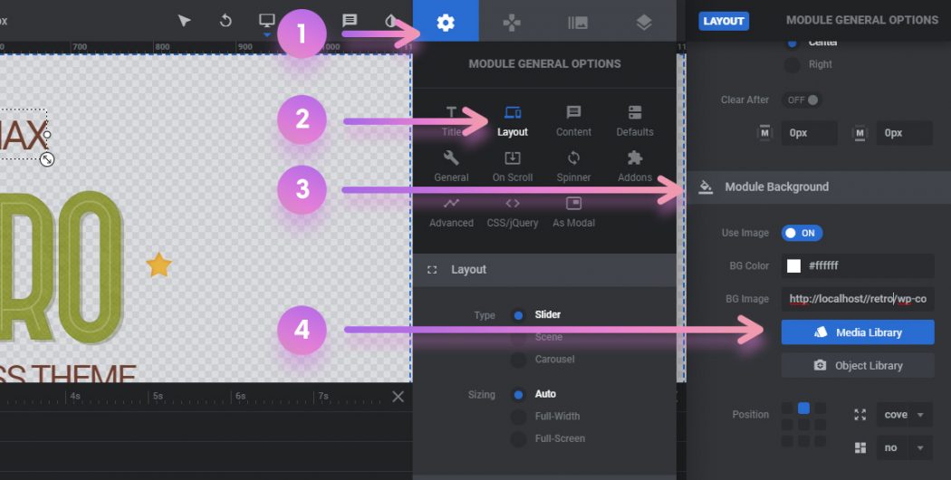 Slider Revolution 6 How to configure slider in Retro WordPress Theme Olegnax