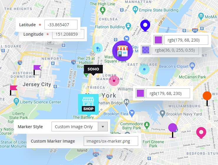 Add Google Maps to Magento 2 with custom markers