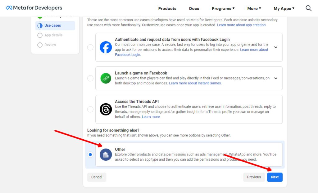Generate Graph API access token for Instagram Business Account - Olegnax